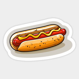 Hot dog Sticker